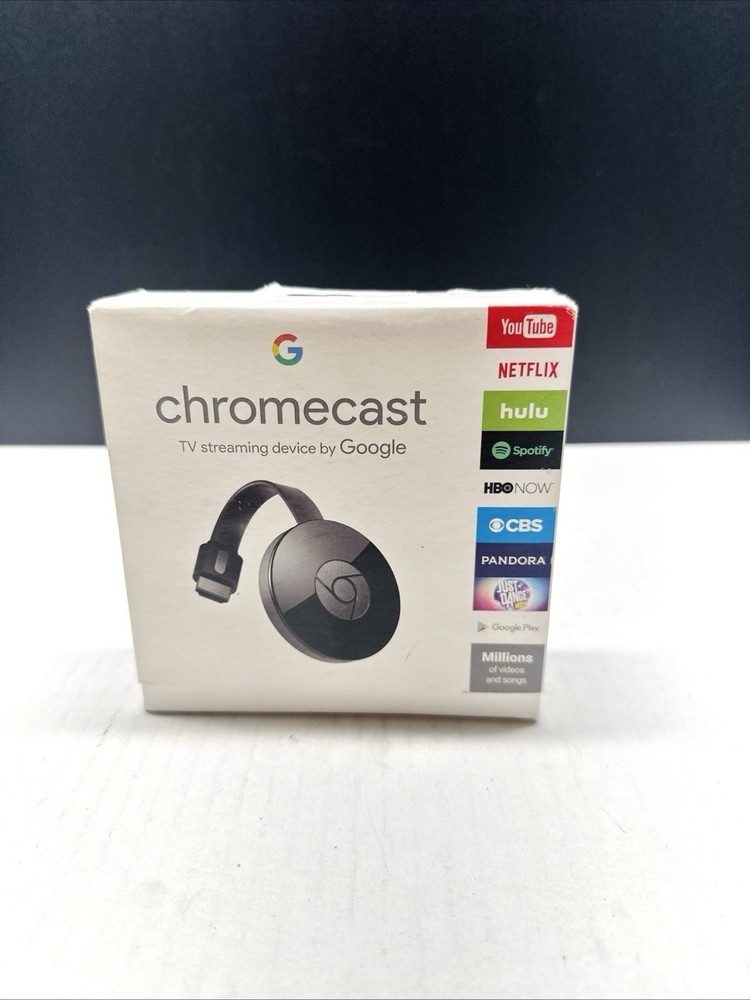Google Chromecast 2nd Generation 1080p Portable Media Streamer NC2-6A5