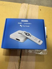MECOOL KM2 Netflix 4K Android 10 TV Box 2G 8G S905X2 Dual Wifi H.265 4K HDR Box