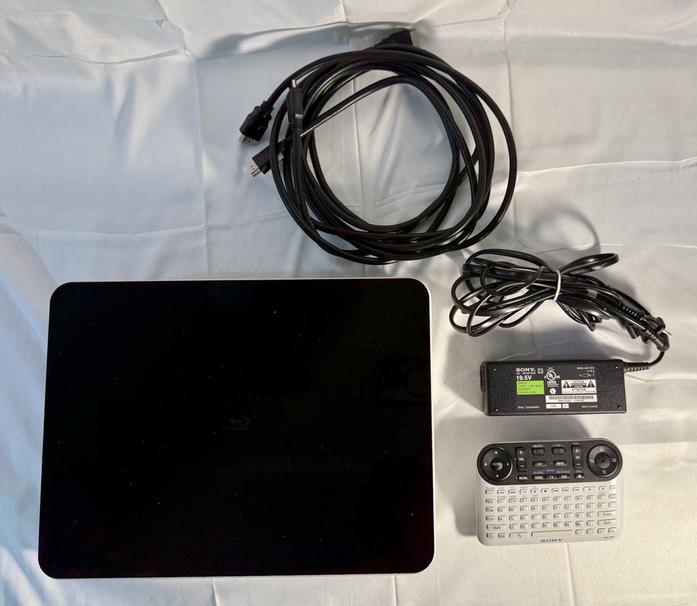 Sony 1080p Internet Google TV Box w/ Remote & Power Supply NSZ-GT1 Tested