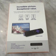 Roku Premiere HD/4K/HDR Streaming Media Player 3920R: BRAND NEW SEALED