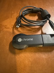 Google Chrome Chromecast H2G2-42 HDMI Streaming Media Player Stick & Pwr Cord