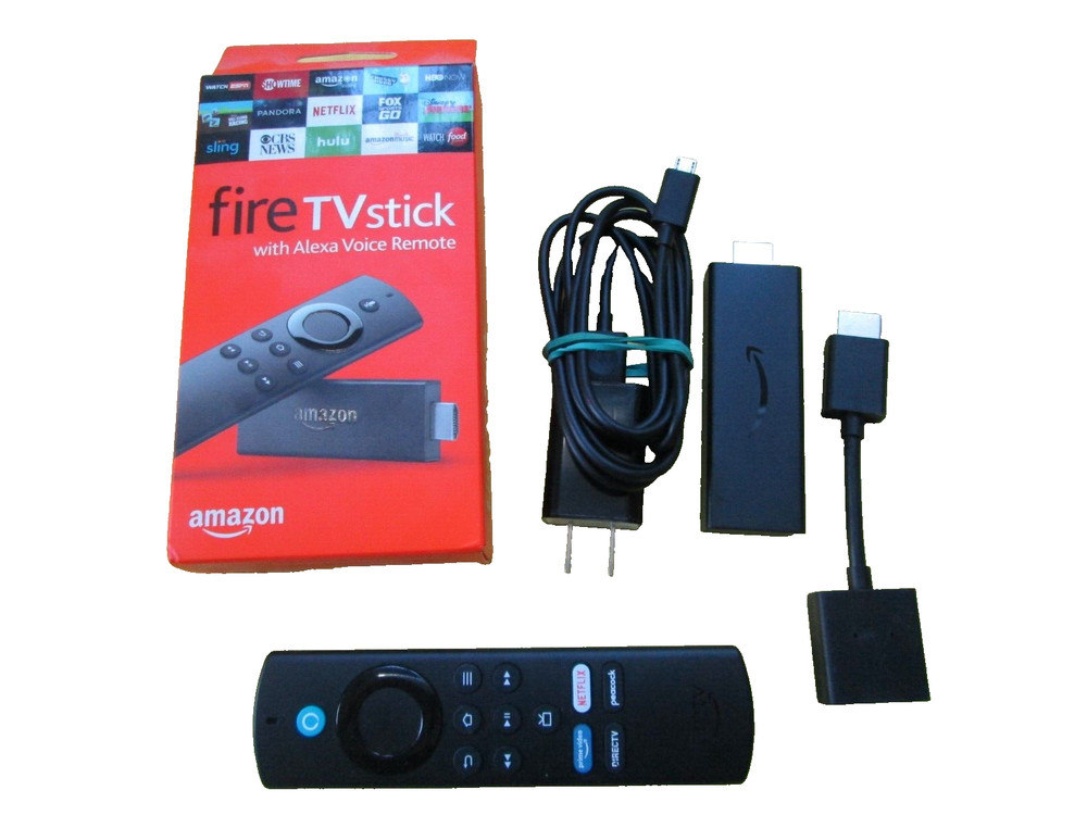 Amazon Fire Stick with Alexa Voice Remote/NEW/Open Box+GIFT/FREE SHIP IN US