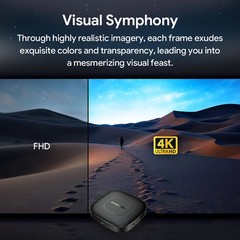 2024 Mortal T1 TV Box Android Allwinner H313 Quad Core HDR10 + 4K 2GB RAM 8GB 1