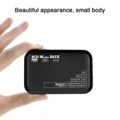 Mini HD 1080P Media Player Box Compact Design For Movies