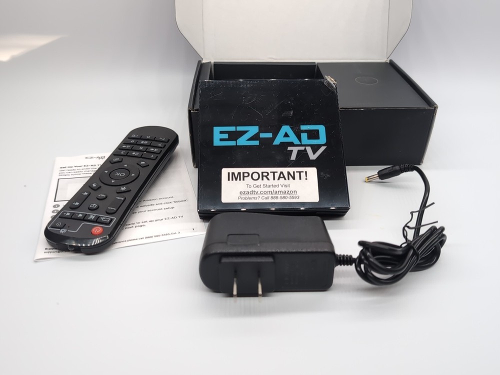 EZ AD TV Digital Signage Player, Digital Signage 4k Player Kit, Auto-Post Con