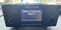 Grace Digital internet radio GDI-IRMS300 media player w/remote and manual