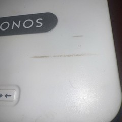 Sonos Bridge for Wireless HiFi System. White. No Adapter/Speakers.