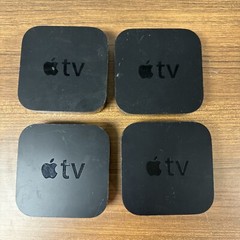Lot 4 Apple TV A1469, A1378, A1427 HD Media Streamer Untested AS IS