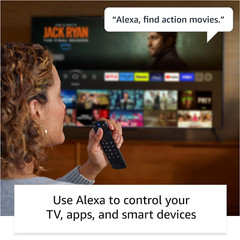 Fire TV Alexa Voice Remote Pro (Newest Model) with Remote Finder, TV Controls…