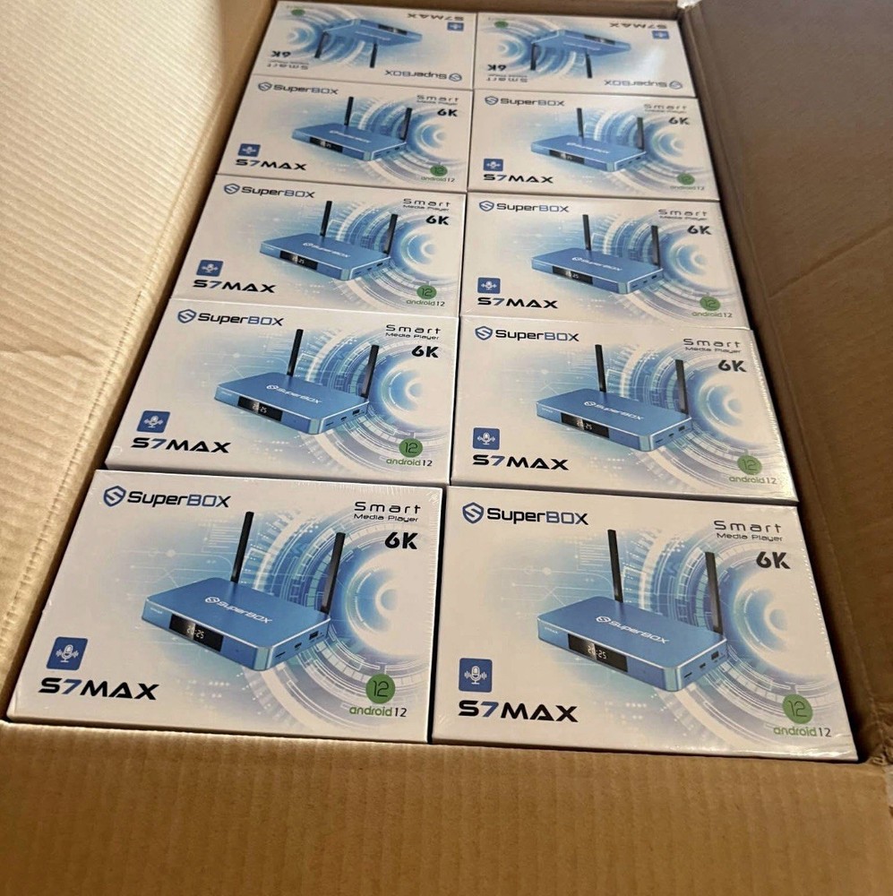 2026 SuperBOX S7 MAX – Newest Version – 6K UHD Android – 7 Day Time Shift