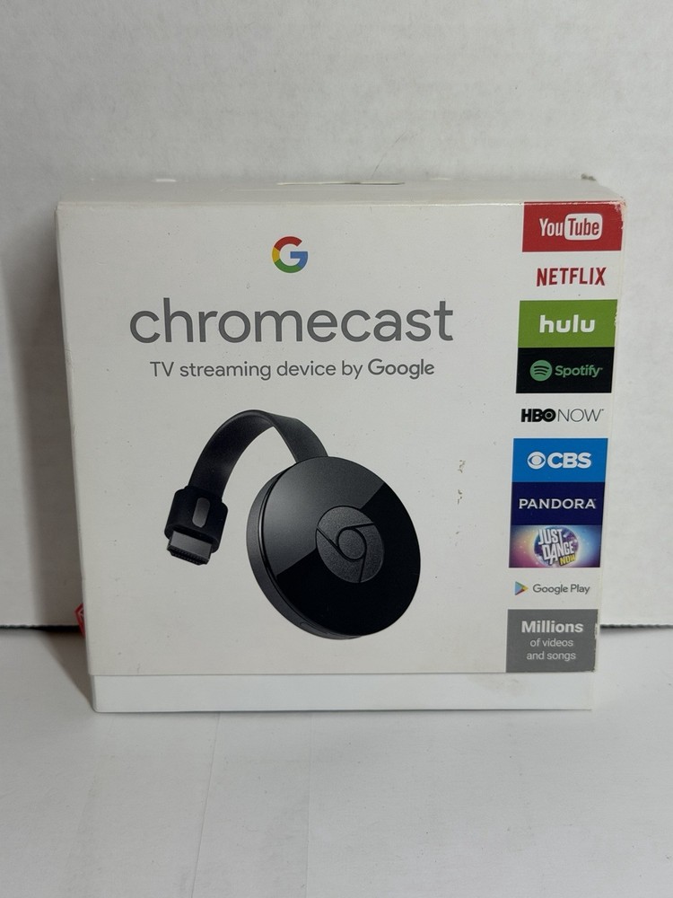 Google Chromecast 2nd Generation HD Media Streamer Black (GA3A00093-A14-Z01) B13