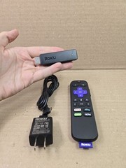 Roku Streaming Stick 3800X HD 1080p Media Player w/Remote, & Power Cord Tested