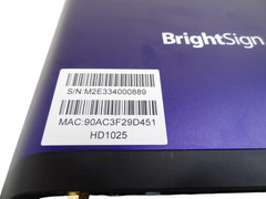 Brightsign HD5 Digital Media Player Model HD1025 – Free shipping