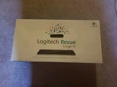 Logitech Revue with Google TV Digital HD Media Streamer W K700 Wireless Keyboard