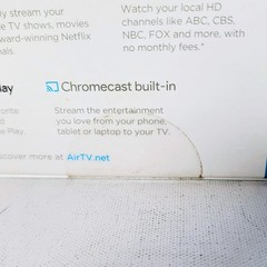 AirTV 4K Streaming All In One Media Player w/ Remote, HDMI Cable, Adapter SEALED