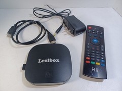 Leelbox Q1 Android 4K Media Hub Streaming YouTube Netflix WiFi + Keyboard
