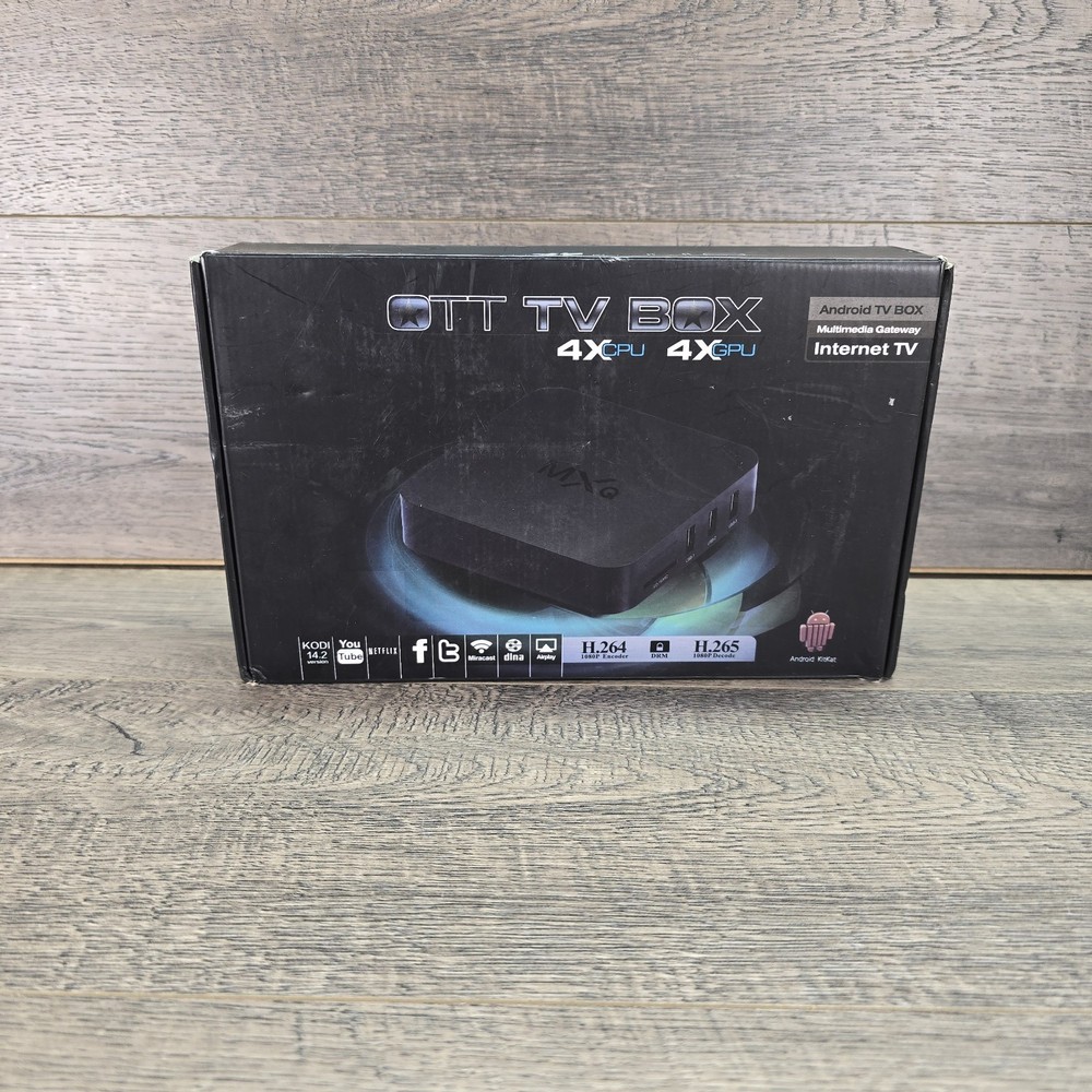 OTT TV Box 4XCPU 4XGPU Android TV Box Multimedia Gateway Internet TV Android Kit