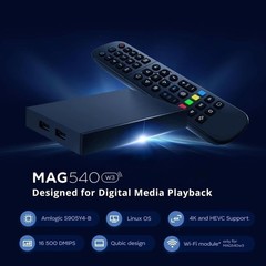 MAG540w3 TV Set-Top Box – 4K HDR TV Streaming Device with Amlogic S905Y4 -NEW