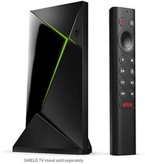 NVIDIA SHIELD Android TV Pro Streaming Media Player; 4K HDR movies, live spor…