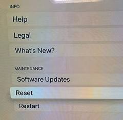 Apple TV HD 4th Gen 32GB Model A1625 Power Cord HDMI Cable & Remote, Reset