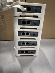Lot of 5 Sonos Bridge Units – For Parts, Signs of Use