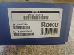 Roku 4662RW Ultra LT Streaming Media Player 2020 IN Original Box. WORKS