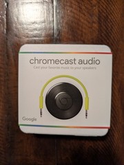 NEW Sealed Google Chromecast Audio RUX-J42 Lossless WiFi Music Streamer HiFi