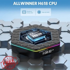 ADDCOLOR Android TV Box 12.0 H618 4GB 32GB WiFi6