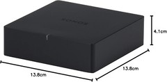 Sonos Port Network Audio Receiver PORT1JP1BLK Black New