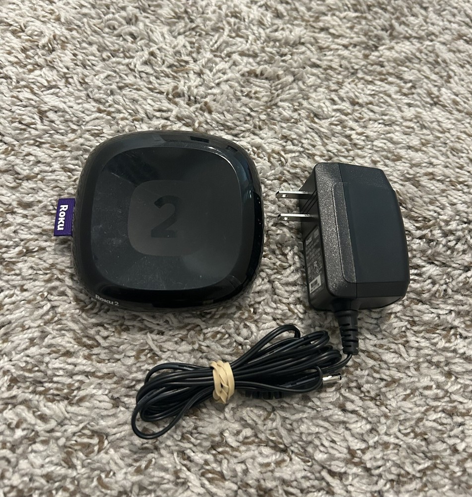 ROKU 2 Model 2720X Streaming Box with Power Adapter Only. TESTED. Ships NEXT Day