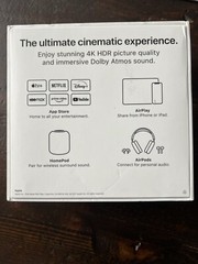 Apple TV 4K 64 GB Box Only 4th Generation MXHO2LL/A No Device