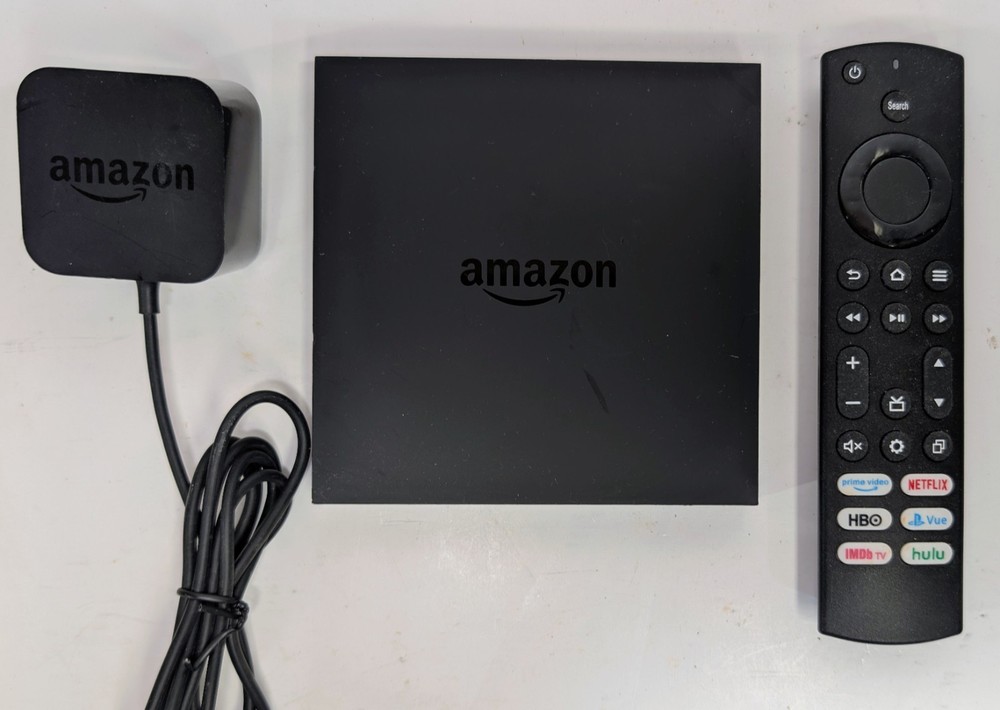 Amazon Fire TV Box 1st Generation Media Streamer With Remote Black Model CL-1130