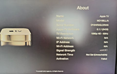 3 X GENUINE Apple TV 3rd Gen A1427 and A1469 Digital HD Cable & Remote