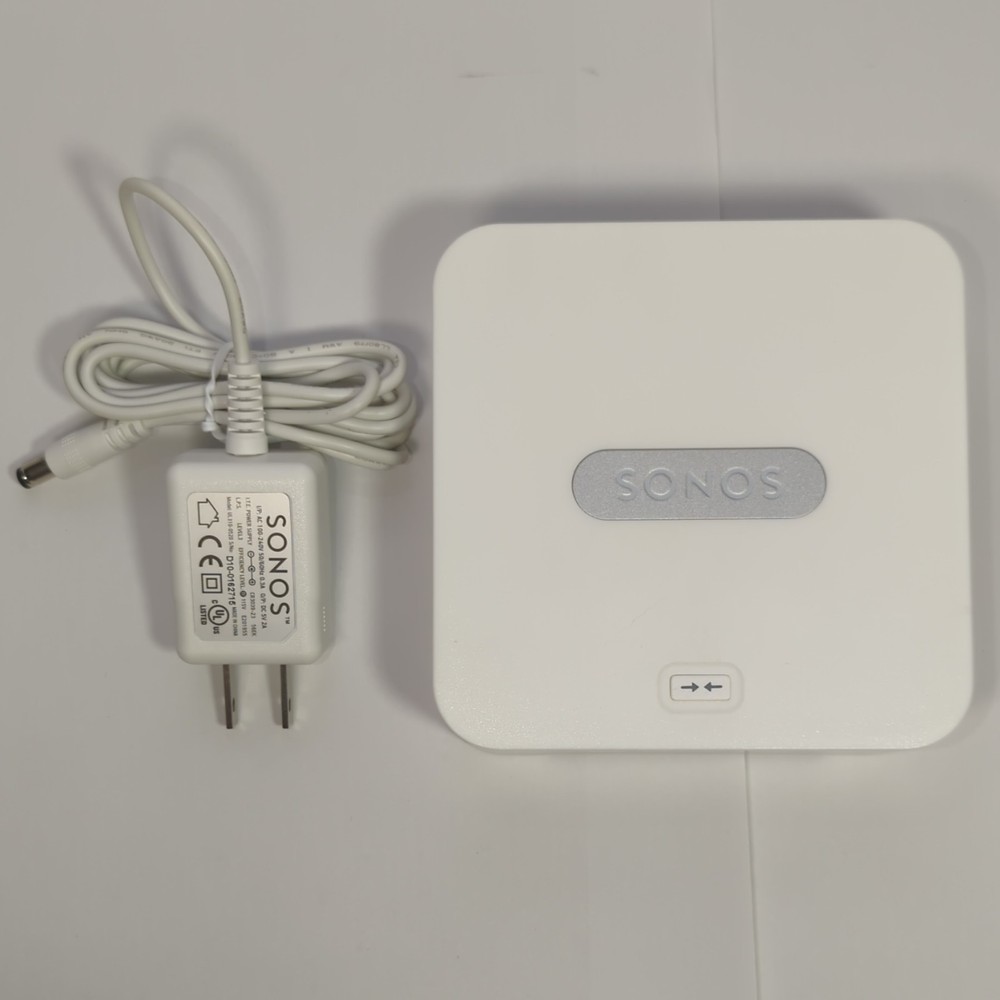 Sonos BRIDGE BR100 Wireless HiFi System – White – with OEM Power Supply