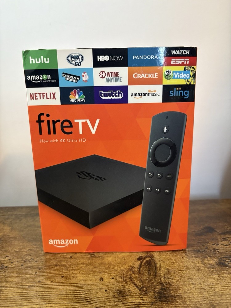 Amazon Fire TV 1st Generation 4K Resolution – Complete In Box