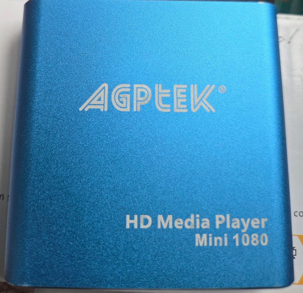 HDMI Media Player, Blue Mini 1080p Full-HD Ultra HDMI MP4 Player for -MKV/RM/
