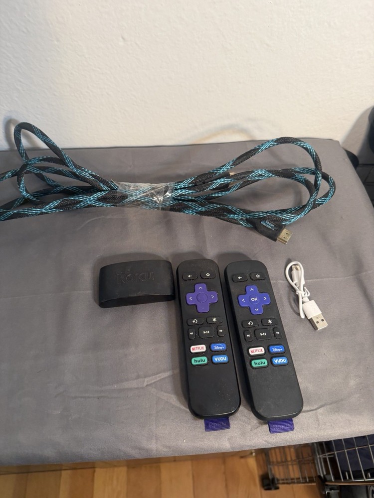 Roku Streaming Stick+ 3810X HDR HDMI Media Player w/ 2 Roku Remotes