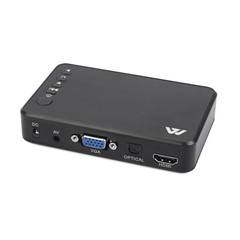 Seebest P6 HD Player Video Player HDMI VGA AV For Home U Disk SD Card Projector-
