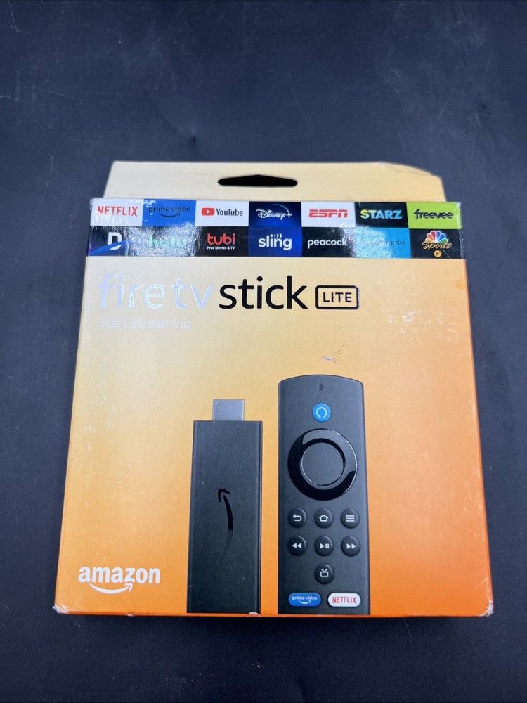 Amazon Fire TV Stick Lite HD Media Streaming Black NIB