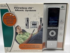 Logitech Wireless DJ Music System PC to Stereo 966194-0403 New MP3, iTunes, WMA
