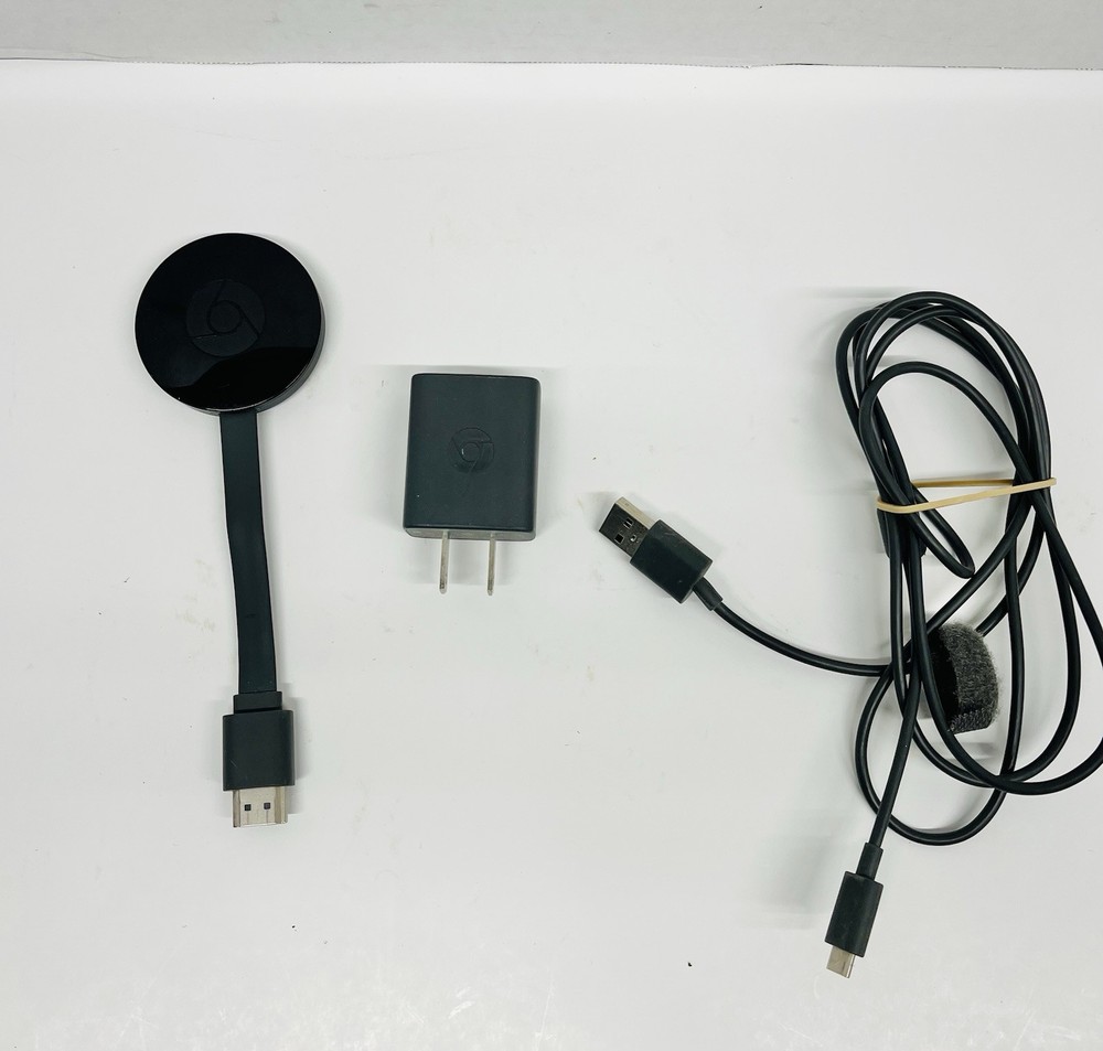 Google Chromecast 2nd Generation 1080p Media Streaming Device – Gray (NC2-6A5)
