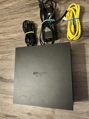 Amazon Fire TV Recast QX91KB Over-the-Air DVR 500GB w/ Adapter & Ethernet Cable