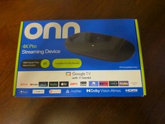 Onn 4K Pro Streaming Device 2026 Google TV 3gb 32gb Ethernet BRAND NEW HOT!