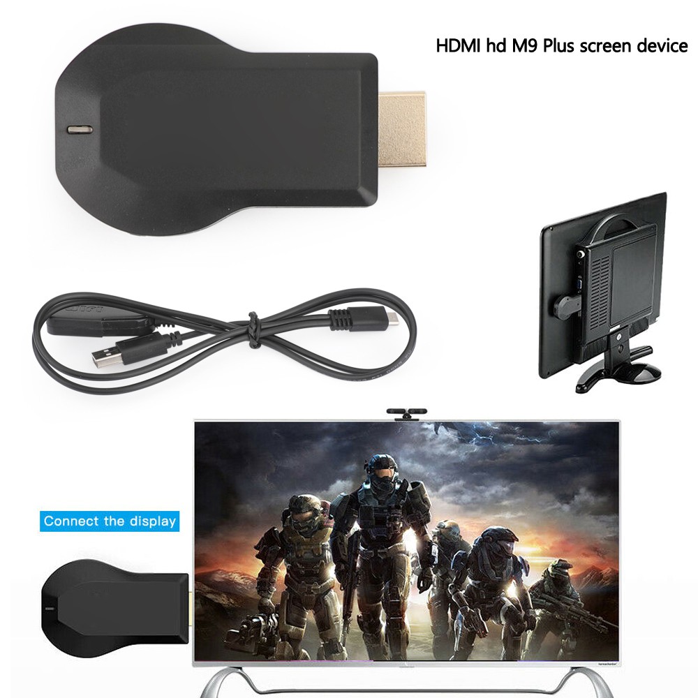 ✨M9 + Air Play HD TV Stick WIFI Display Receiver Dongle Streamer