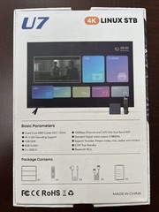 U7 4K Linux STB Streaming Media Player Box
