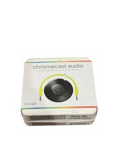 Google Chromecast Audio Media Streamer, Black, #RUX-J42