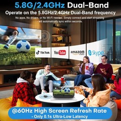Wireless HDMI G9R Pro- One Transmitter and Two Receivers, 1TX+2RX, Silver
