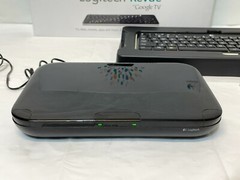 Logitech Revue With Google TV Digital HD Media Streamer W K700 Wireless Keyboard