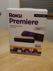 Roku Premiere 4K HDR Streaming Media Player with HDMI Cable & Remote – CIB