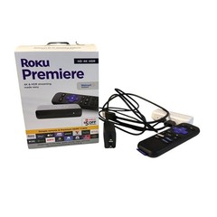 (2) Roku Premiere HD/4K/HDR Streaming Media Player Simple Remote Premium HDMI